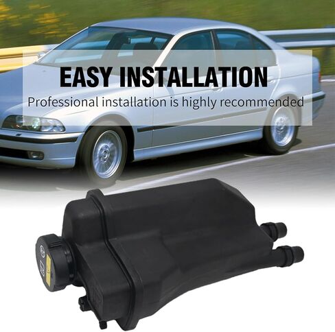 Coolant Reservoir Tank 603-536, Engine Coolant Overflow Recovery Reservoir Tank Replacement for BMW E39 E38, 2.5L 2.8L 3.0L, 525i 2001-2003 & 528i 1999-2000 & 530i 2001-2003 & 728i 1995-2001 in Saudi Arabia
