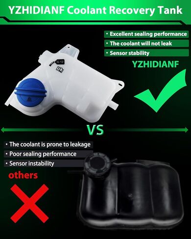 For:-Audi S4 Coolant Reservoir Tank Engine Overflow Recovery Reservoir Tank For:-Audi S4 4.2L V8 2004 2005 2006 2007 2008 2009, RS4 4.2L V8 07 08, 8E0121403F 172510 SK1034A [with Sensor&Cap] in Saudi Arabia