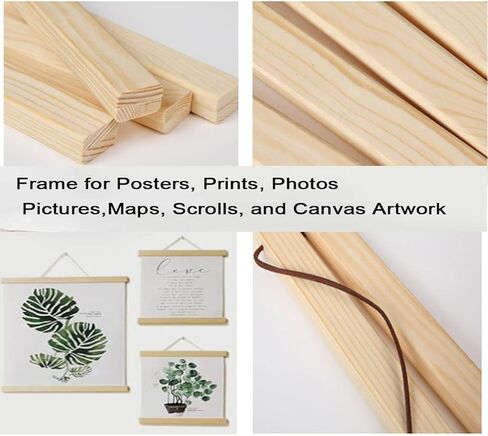 VAVCASE قطعتان من إطارات الرسم الفني الماسي مقاس 12 × 16 بوصة و30 × 40 سم لوحة فنية ماسية، صور أو صور إطار فني للرسم الفني الماسي 5D لباب نافذة الحائط (عبوتان) in Saudi Arabia