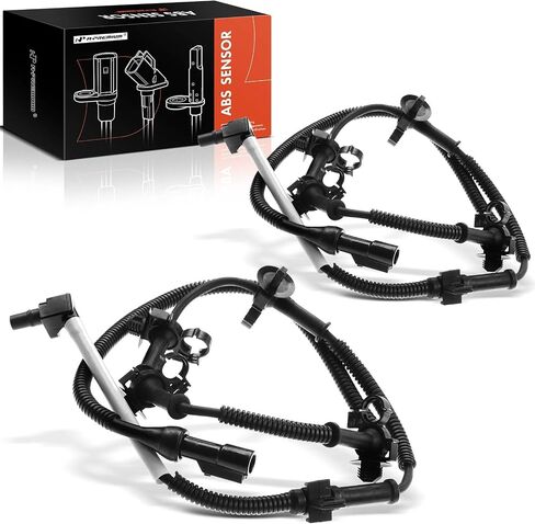 A-Premium ABS Wheel Speed Sensor Compatible with Mazda & Ford Models - B3000/B4000/Ranger 1998 1999 2000, 4WD - Front Driver and Passenger Side, (2-PC Set), Replace# F87Z2C204GA, F87Z2C204GB in Saudi Arabia