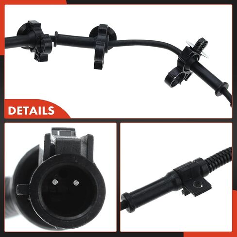 A-Premium ABS Wheel Speed Sensor Compatible with Mazda & Ford Models - B3000/B4000/Ranger 1998 1999 2000, 4WD - Front Driver and Passenger Side, (2-PC Set), Replace# F87Z2C204GA, F87Z2C204GB in Saudi Arabia