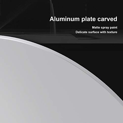 Silver Aluminum Alloy Computer Screen Monitor Turntable StandRotating Swivel Base, 360° Rotation Monitor Swivel Base for iMac Disply Rotating Mount Office Supplies in Saudi Arabia