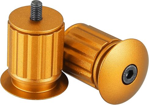 X AUTOHAUX 1 زوج سبائك الألومنيوم 17.5-22 مللي متر المقود نهاية المقابس للطريق دراجة جبلية قابل للتعديل المقود الدراجة بار ينتهي in Kuwait