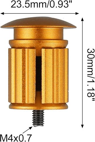 X AUTOHAUX 1 زوج سبائك الألومنيوم 17.5-22 مللي متر المقود نهاية المقابس للطريق دراجة جبلية قابل للتعديل المقود الدراجة بار ينتهي in Kuwait