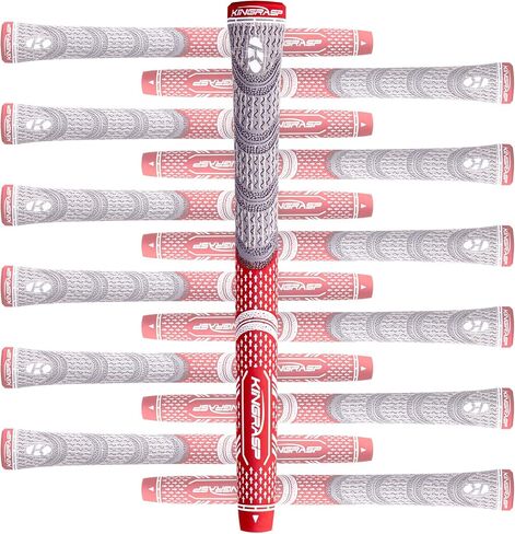 Golf Grips 13 Pack |，Compound Hybrid Rubber Golf Club Grips, Standard/Midsize6Colors Available in Saudi Arabia