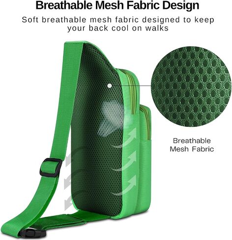 TNP Switch Bag, Travel Bag Compatible with Nintendo Switch & Switch Lite - Shoulder Bag Travel Case Cute Portable Carrying Backpack for Animal Crossing Games Accessories Console & Dock Charger - Green in Saudi Arabia