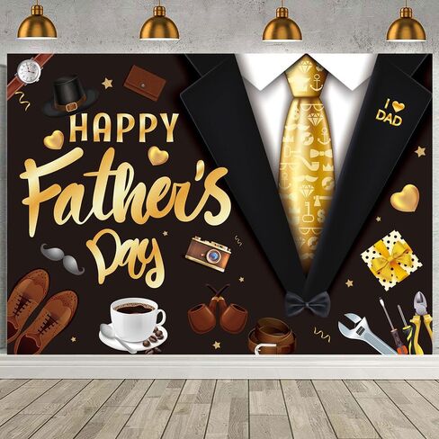 خلفية عيد الأب السعيد مقاس 7 × 5 أقدام، أنا أحب الأب، خلفية حفلة عيد الأب، أفضل أبي على الإطلاق، قميص مهرجان، أدوات ربط، خلفية تصوير لعيد الأب (82 × 59 بوصة) in Kuwait
