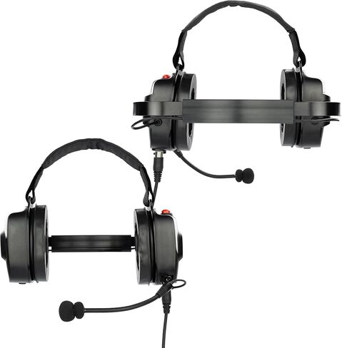 سماعة رأس بخاصية إلغاء الضوضاء Arrowmax AHDH0135-BK-M9 متوافقة مع موتورولا APX6000 APX7000 APX8000 XPR6350 XPR6550 XPR7550 XPR7350e XPR7550e XPR7580e APX 6000 7000 8000 XPR 6550 7550 7550e راديو in Kuwait