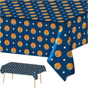 3 Pack Vintage Baseball Tablecloth Sports Birthday Team Baby Shower Party Table Cover Supplies Decoration Plastic Disposable 108X54 inches