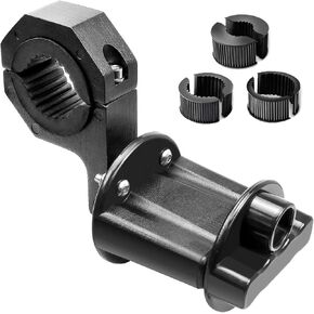 UTV ATV Gas Can Mount, Oil Mounting Holder Gas Tank Cans Holder for 1.4in 1.75in 2in Roll Bar, 3L 5L Fuel Tank Barrel Fit for Wrangler Polaris RZR Ranger Camper Pioneer Yamaha Can Van Am Pickup