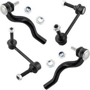 Front Sway Bar Links Outer Tie Rods for Dodge Durango wo Sport Suspension 11-15,for Jeep Grand Cherokee 2011,for Jeep Grand Cherokee 3.6/5.7L 2012-2015,for Jeep Grand Cherokee 3.0L 2014-2015