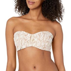 Skye Women's Standard Hilda Bandeau Style Bikini Top Swimsuit with Molded Cups