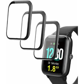 Compatible with Fitpolo VERYFIT IDW19 1.85" Smartwatch, 3D Screen Protectors, 3 Piece, Full Coverage, Anti-shatter
