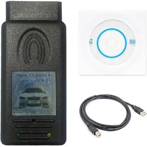for BMW Scanner 1.4.0 Programmer V1.4 Eeprom Programmer Code Reader Work for Bmw E46,E38,E39,E53,E83,E85 Vehicle Fit Ecu Programming Tool OBD2 Scanner Diagnostic Tool(Only Support Windows XP)