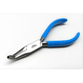 Pliers Jump Ring Beading Jewelry Wire Wrapping Bent Grooved Wire Holding Tool