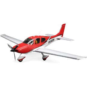 E-flite RC Airplane Cirrus SR22T 1.5m BNF Basic Transmitter Battery and Charger Not Included with Smart AS3X and Safe Select EFL15950