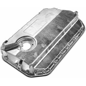 A-Premium Lower Engine Oil Pan Compatible with Volkswagen Passat 1998-2005 Audi A4 A4 Quattro A6 A6 Quattro Allroad Quattro S4 with Oil Level Sensor Provision