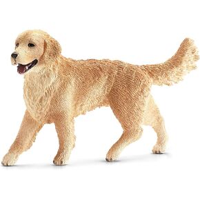 Schleich Farm World, Farm Animal Toys for Kids and Toddlers, Golden Retriever Toy Dog Figurine, Ages 3+