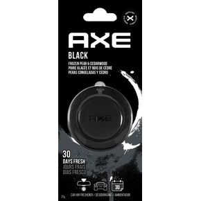 AXE 3D Hanging Gel Car Air Freshener, Air Purifier, Odor Eliminator Provides A Long Lasting Scent (Black Scent, 1 Pack)