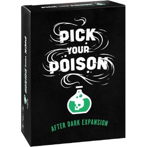 Pick Your Poison Party Game - After Dark Expansion - 100 New Cards for The “What Would You Rather Do?" Adult Card Game for College Students, Fun Parties & Board Games Night with Your Group