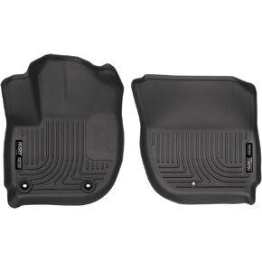 Husky Liners Weatherbeater Floor Mats | Fits 2016 - 2022 Honda HR-V; 2015 - 2020 Honda Fit | Front Row, 2-pc Black - 18491