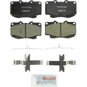 BOSCH BC799 QuietCast Premium Ceramic Disc Brake Pad Set - Compatible With Select Toyota Hilux, Tacoma; FRONT