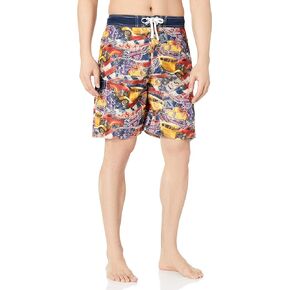 Balboa Men's Hot Rod USA Swim Trunks