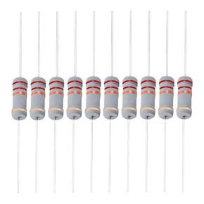 YOKIVE 50 PCS Carbon Film Resistors, 2W 22K Ohm 5% Tolerances Resistor, Good for DIY Electronic Projects (4 Color Band, 0.58x0.19-Inch)