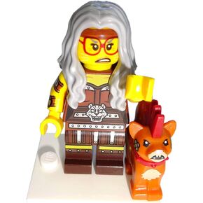LEGO Movie 2 Minifigure 71023 (#06 Sherry Scratchen-Post & Scarfield)