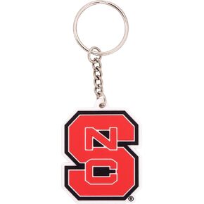 Desert Cactus North Carolina State University Keychain Wolfpack NC State NCSU Car Keys Holder (PVC B)