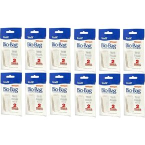 Tetra Whisper Assembled Bio-Bag Filter Cartridges Small - 24 Total Filters (12 Packs with 2 Filters per Pack)