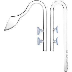 تدفق أنبوب الزنبق الزجاجي وتدفق اللون البنفسجي إلى الخارج - حوض السمك المزروع Aquascaping (13 مم لأنابيب 12/16 مم (معرف 1/2 بوصة)) in Kuwait