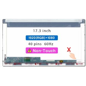 Screen Replacement N173HGE-L11 for ASUS Rog G75VX G75VX-BHI7N09 G73JW-A1 G73JH-A1 17.3" FHD 1920 * 1080 40 pin LCD Non-Touch Screen Display Panel