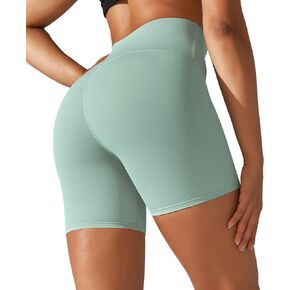 Orolay Workout Shorts for Women - Naked Feeling Biker Shorts Yoga Soft High Waisted Moisture Wicking Running Shorts