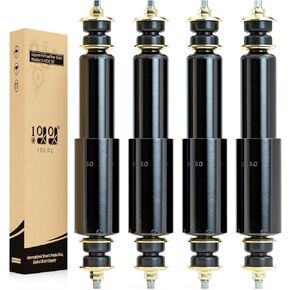 10L0L 4 Pack Golf Cart Shocks, Front Rear Shock Absorbers Kit for EZGO TXT & Medalist 1994-Up Gas & Electric Model, Replace OEM 70928-G01 76418-G01