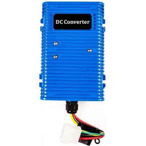 Golf Cart Voltage Reducer Voltage Converter 36V or 48V to 12V, 30 Amp 350 Watts Regulator DC Power Reducer for EZGO Club Car Yamaha