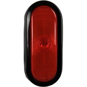 Blazer International B85RK Sealed 6" Oval Tail/Turn Light, Red