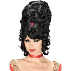Forum Novelties womens Gogo Beehive Costume Wig, Black, One Size US