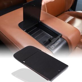 CHEAYAR Armrest Hidden Storage Box Compatible with Toyota Tundra 2014-2021, Car Central Control Armrest Box Hidden Privacy Storage Case, Center Console Organizer Accessories (Black)