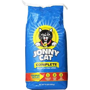 JONNY CAT Complete Multi-Cat Clay Litter Bag, 10-Pound