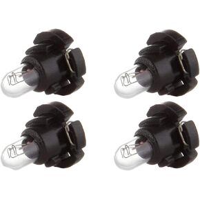 cciyu 4 Pack Warm White T4/T4.2 Neo Wedge Halogen Bulbs Replacement fit for Dash A/C Light 12V