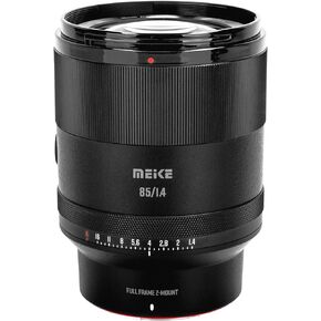 Meike 85mm F1.4 Auto Focus Full Frame STM Stepping Motor Portrait Lens Compatible with Nikon Z Mount Cameras Z5 Z6 Z7 Z6II Z7II Z8 Z9 Z30 Z50 Zf