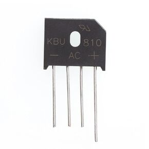 10 Pieces KBU810 8A 1000V Bridge Rectifier Diode Single Phase Diode