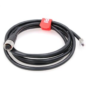 DRRI M12 Sensor Connector 5pin A Code Male to Female Molded Industrial Cable for Robots and Drag Chains