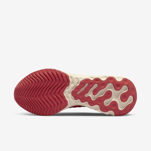 حذاء الجري Nike React Phantom Run Flyknit 2 للرجال (DV2145-600، أحمر صفيري/أبيض لؤلؤي/طين أحمر/أسود) مقاس 12 in Saudi Arabia