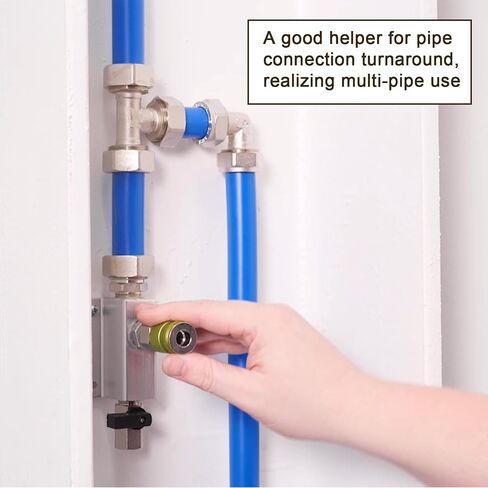 M8067 for Rapidair Maxline 3/4 Fittings Elbow Fitting 3/4-Inch Tubing Rapid Air Max Line System Compressed Air Piping Hose in Saudi Arabia