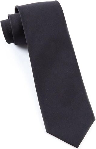 ربطة عنق نحيفة مصنوعة من القطن بنسبة 100% بلون أسود مقاس 2 1/2 بوصة in Kuwait