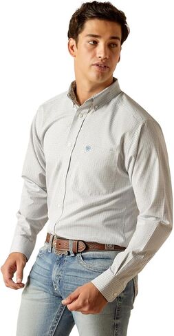 Ariat Men's Wrinkle Free Kaeden Fitted Shirt in Saudi Arabia