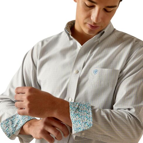 Ariat Men's Wrinkle Free Kaeden Fitted Shirt in Saudi Arabia