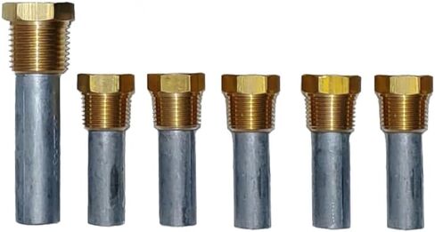 مجموعة أنود الزنك 6LP تحل محل Yanmar 119773-92600 لمحركات 6LP مع ناقل الحركة ZF in Saudi Arabia